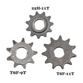 Reťazové koleso TDPRO Pocket Bikes 25H/T8F 9T/11T pre 43cc 47cc 49cc 2-taktné mini pit bike, štvorkolky, skútre