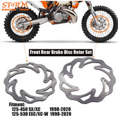 Set rotor disc de frana fata si spate pentru motocicleta KTM SX SXC SXF EXC EXCF XC F XCW Supermoto 125 250 300 350 450 500 1998-2020