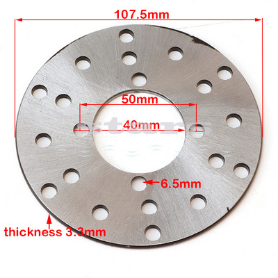 110 mm 130 mm 220 mm predný zadný brzdový kotúčový rotor 1 pre 125 ccm 150 ccm 200 ccm 250 ccm štvorkolky, terénne biky, ATV, UTV príslušenstvo