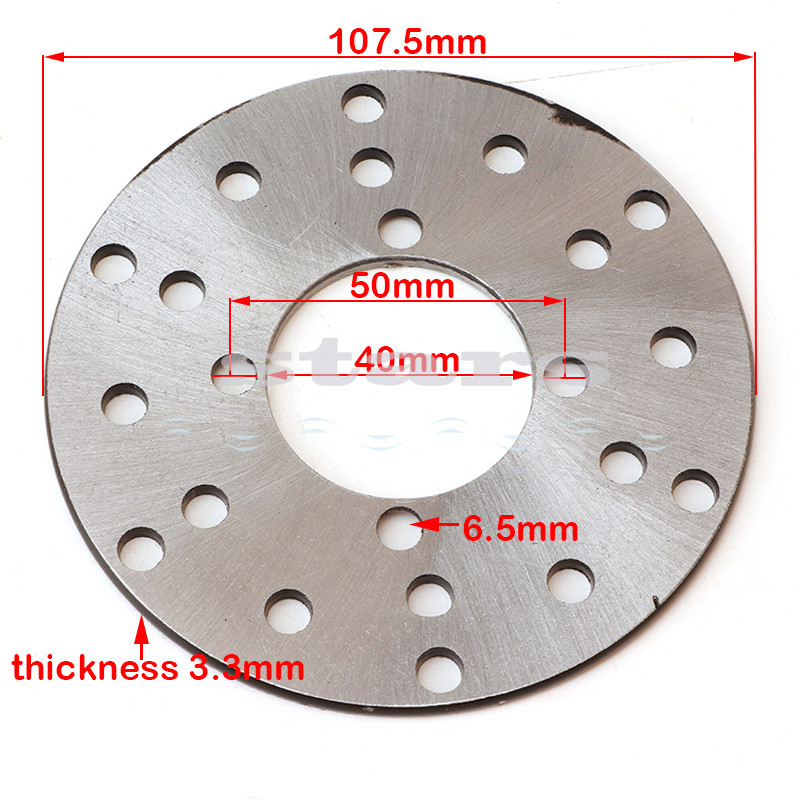 110 mm 130 mm 220 mm predný zadný brzdový kotúčový rotor 1 pre 125 ccm 150 ccm 200 ccm 250 ccm štvorkolky, terénne biky, ATV, UTV príslušenstvo