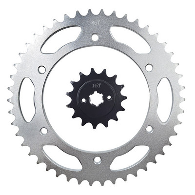 13T 14T 15T 46T pre HYOSUNG GT250R GT250I Sport Comet Pi Naked EFI pre 690 Supermoto Limited motocykel predné a zadné ozubené kolesá