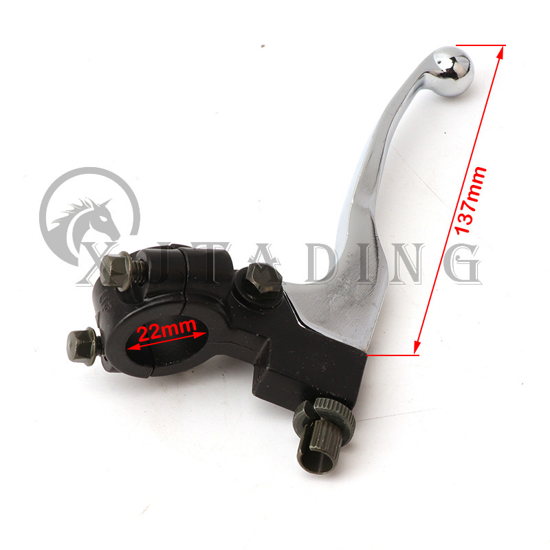 7/8'' 22mm ľavá páčka spojkovej brzdy, bidlo pre 50cc-110cc ATV terénny motocykel YZ125 Yamaha Apollo CRF XR diely