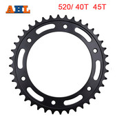 AHL Motocykel 520 40T 45T Zadné ozubené koleso pre BMW F650 Funduro F650GS F650ST Strada G310GS G310R G650GS Sertao