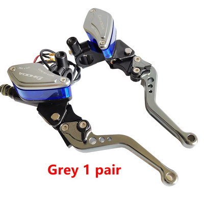 1 pár univerzálneho hlavného valca hydraulickej spojky pre motocykle, brzdového čerpadla pre Yamaha, Kawasaki, Suzuki, Honda, 22 mm, riadidlá 7/8''