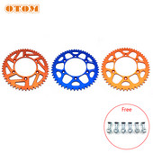 Zadné ozubené koleso OTOM Motocykel 52T Pre KTM HUSQVARNA EXC XCW MXC EXCF SXF XCF XCFW 125 250 300 350 450 520 525 Motokros Enduro