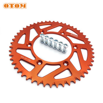 Πίσω γρανάζι μοτοσυκλέτας OTOM 52T Για KTM HUSQVARNA EXC XCW MXC EXCF SXF XCF XCFW 125 250 300 350 450 520 525 Motocross Enduro