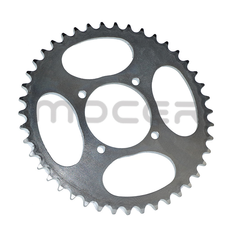 Reťaze pre motocykle 520 43T/45T/47T/49T, ozubené kolesá, zadné a zadné ozubené koleso, vhodné pre motokáry, štvorkolky, terénne motocykle.