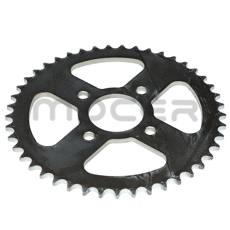 Reťaze pre motocykle 520 43T/45T/47T/49T, ozubené kolesá, zadné a zadné ozubené koleso, vhodné pre motokáry, štvorkolky, terénne motocykle.