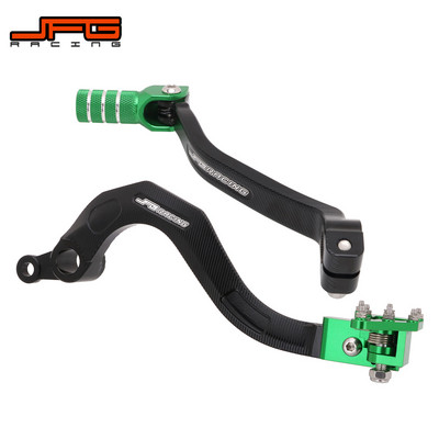 Мотоциклетен CNC лост за превключване на заден крачен спирачен педал за KAWASAKI KX250F 2009 2010 2011 2012 2013 2014 2015 2016 2017 2018