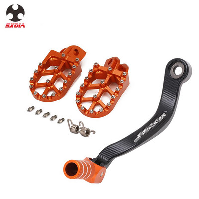 Motorkerékpár CNC lábtartó lábtartó lábtartó váltókar pedál KTM EXC SX XC XCW SXF 150 250 300 450 EXC250 SXF450