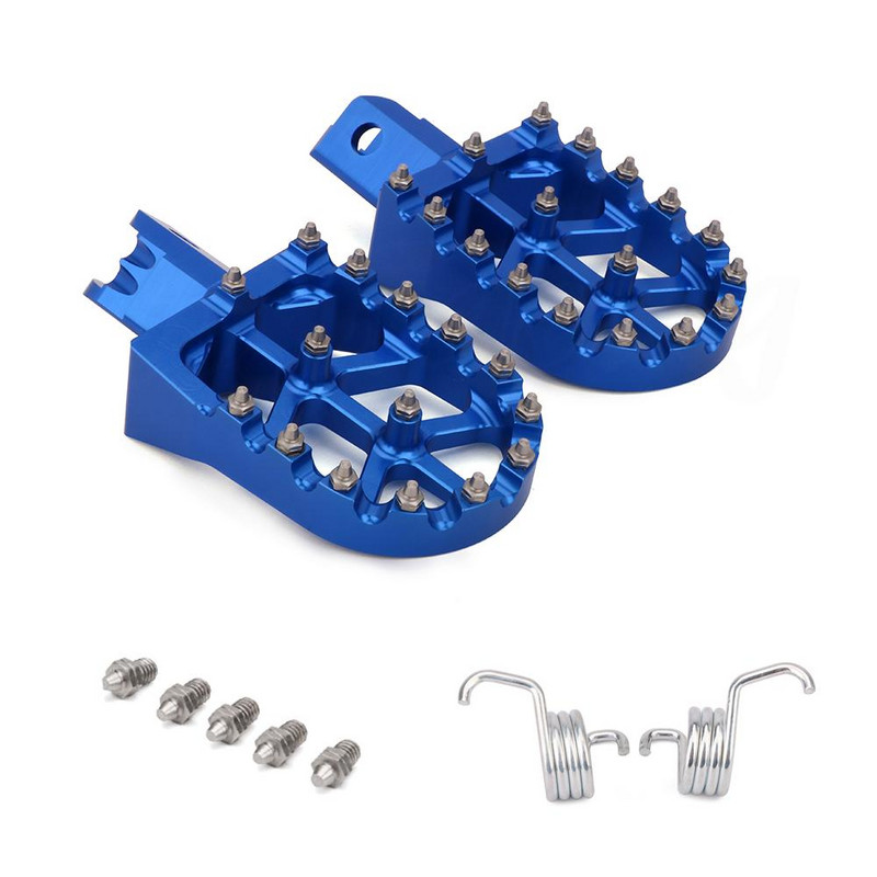 Schimbător de viteze pentru motocicletă, argintiu, pârghie de schimbare a vitezelor, suporturi pentru picioare, pedale pentru YAMAHA YZ250F 2006-2013 WR250F 2008-2009 2011-2013 WR450F