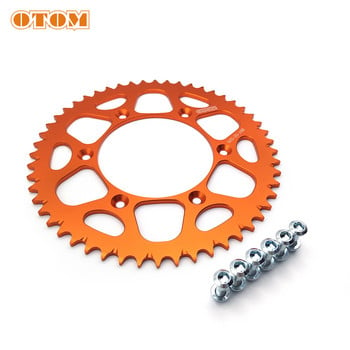 Σετ παξιμαδιών OTOM Motocross 52T Rear Sprocket 7075 Aluminium Chain Plate Screws for KTM SXF XCW HUSQVARNA FC FE TE TC