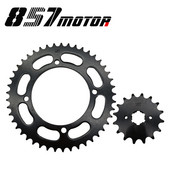 Sada predných a zadných reťazových ozubených kolies pre YAMAHA XV250, príslušenstvo pre motocykle XV 250