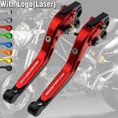 CNC LOGO brzdové a spojkové páky čierne pre DUCATI Monster 696 Monster696 2008-2014 motocyklové príslušenstvo