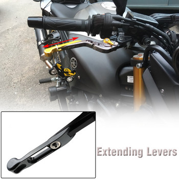 Μοχλοί συμπλέκτη φρένων CNC LOGO Μαύροι για DUCATI Monster 696 Monster696 2008-2014 Αξεσουάρ μοτοσικλέτας
