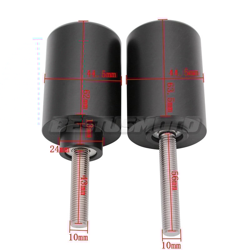 Motocyklové posuvníky bez výrezov na ráme, ochrana proti pádu z pádu pre Honda CBR929RR 2000-2001 CBR954RR 2002-2003 CBR 929 RR CBR 954 RR