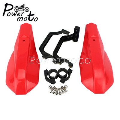 Univerzálne čierne chrániče rúk na motocykel, Dirt Bikes 22 mm 7/8" chrániče rúk, ochranné kryty pre Honda, Enduro, Kawasaki, Suzuki, Yamaha