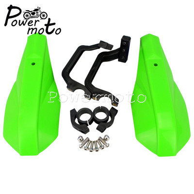 Univerzálne čierne chrániče rúk na motocykel, Dirt Bikes 22 mm 7/8" chrániče rúk, ochranné kryty pre Honda, Enduro, Kawasaki, Suzuki, Yamaha