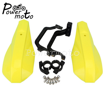 Univerzálne čierne chrániče rúk na motocykel, Dirt Bikes 22 mm 7/8" chrániče rúk, ochranné kryty pre Honda, Enduro, Kawasaki, Suzuki, Yamaha