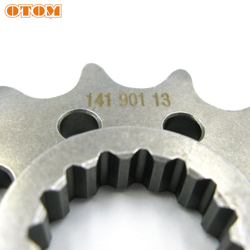 OTOM Motocykel 13T Predné ozubené koleso s kovaným ľahkým dizajnom pre KTM SX SXF XC XCF XCW EXC MXC HUSQVARNA FC FE TC TE