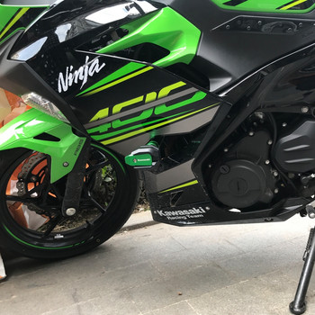 Рамка за защита от падане на мотоциклет Плъзгащ се предпазител за обтекател Краш протектор за KAWASAKI NINJA400 NINJA 400 2018-2021 2020