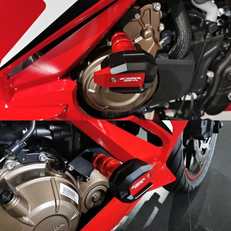 Pre motocykel HONDA CBR500R CBR500 R CBR 500 R 2017-2022 2021, ochrana proti pádu, posuvný rám, kapotáž, ochranný kryt proti nárazu