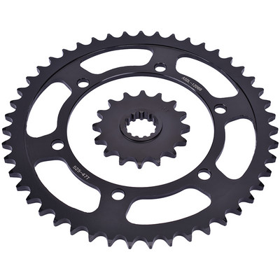 525 16T 47T Set de roți de fixare pentru pinion față-spate pentru Yamaha TDM900 5PS TDM900A ABS FZ8 FZ8N FZ8S FZ-8 FZ-8S FZ-8N TDM 900