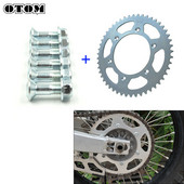 OTOM Motocykel 41/46/47/49/52T Oceľová reťazová doska Zadné ozubené koleso pre KTM EXC EXCF SX MX SXF XCW SMR 250 450 Príslušenstvo pre motocykle