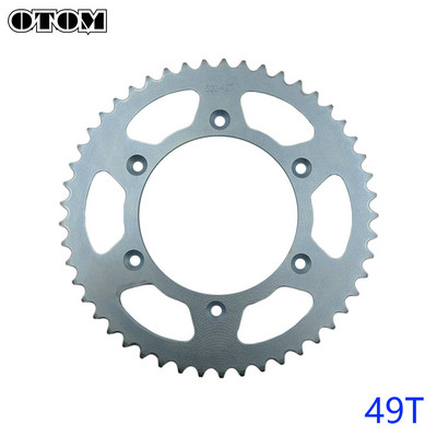 OTOM Motocykel 41/46/47/49/52T Oceľová reťazová doska Zadné ozubené koleso pre KTM EXC EXCF SX MX SXF XCW SMR 250 450 Príslušenstvo pre motocykle