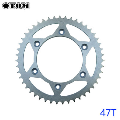 OTOM Motocykel 41/46/47/49/52T Oceľová reťazová doska Zadné ozubené koleso pre KTM EXC EXCF SX MX SXF XCW SMR 250 450 Príslušenstvo pre motocykle