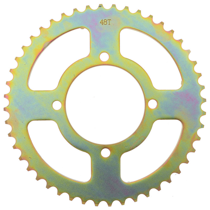 76 mm 420/428 48T hammastega 4 auguga tagumine tagumine keti hammasratas Quad Dirt Pit Bike ATV jaoks