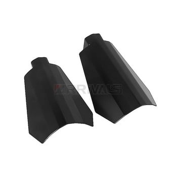 2PCS Мотоциклет Черен Shade Hand Guard Coffin Cut Handguards за Harley Sportster XL Dyna Baggers Защитно покритие срещу падане от вятър