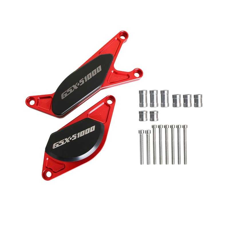 Motorrad Crash Protector Suzuki GSX-S GT - Rahmen Slider Schwarz CNC Aluminium