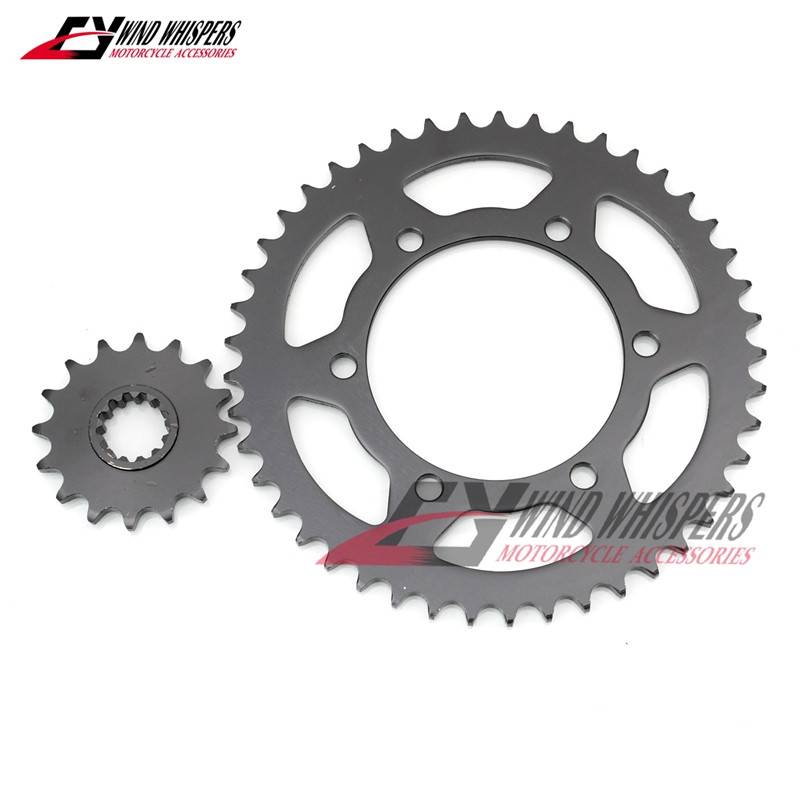 Predné a zadné ozubené kolesá pre motocykle Yamaha MT-07 MT07 Tracer FJ-09 FZ-09 FZ09 MT-09 MT9 SP SR XSR 900 Tracer GT 45/16T 525