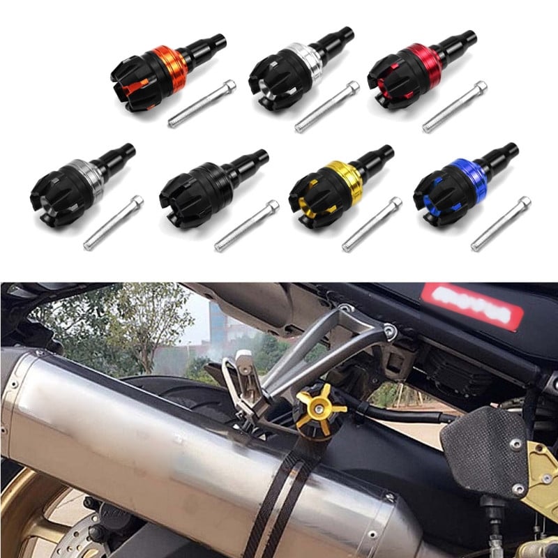 10 mm CNC hliníkový chránič motocykla proti nárazu, kryt motora, rám, posuvník, univerzálny chránič