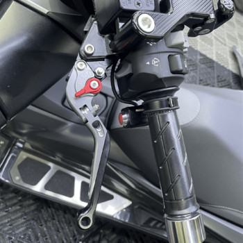 Για HONDA PCX160 PCX 125 150 160 2021 Αξεσουάρ μοτοσικλέτας διπλού δισκόφρενου Τροποποιημένο αναδιπλούμενο με φρένο στάθμευσης