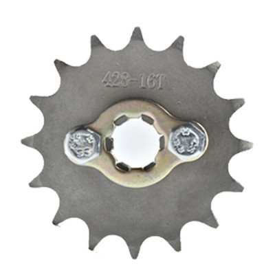Ozubené koleso motora pre motocykel 14T 15T 16T 17T, zuby 17 mm, 428, reťaz pre 50cc až 125cc Dirt Bike, ATV, Go Kart, Quad Pitbike Buggy