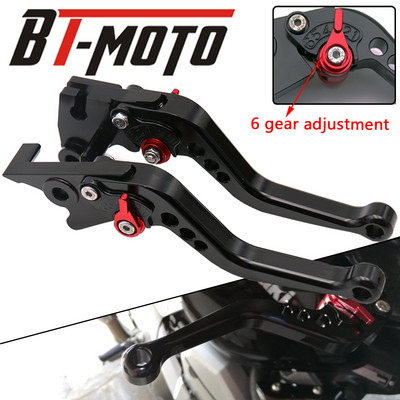 Se potrivește pentru Bonneville T100 SE/Black Speedmaster Scrambler America LT 2006-2015, manete de ambreiaj de frână reglabile lungi/scurte pentru motocicleta