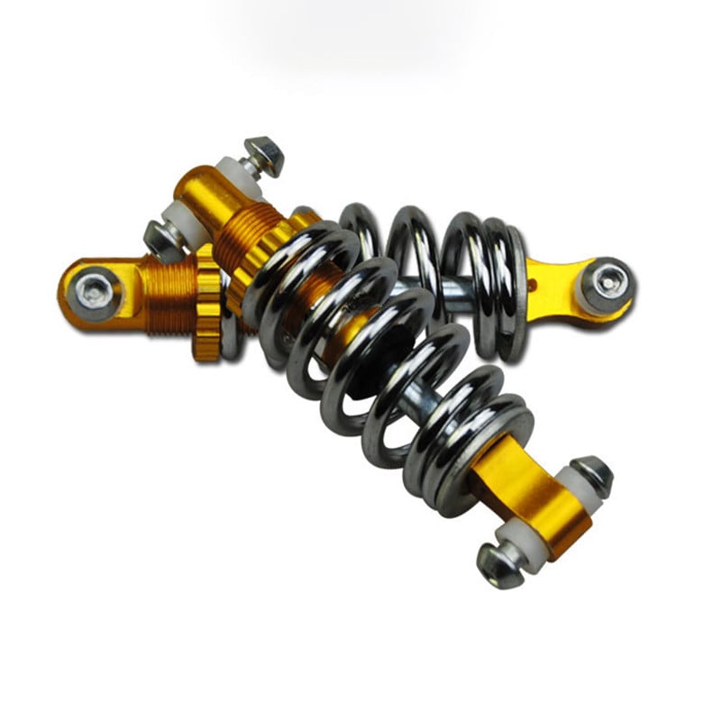 2 ks 125 mm vysokovýkonné zadné tlmiče nárazov univerzálne pre elektrické bicykle, skútre, zadné pružiny pre elektrické bicykle