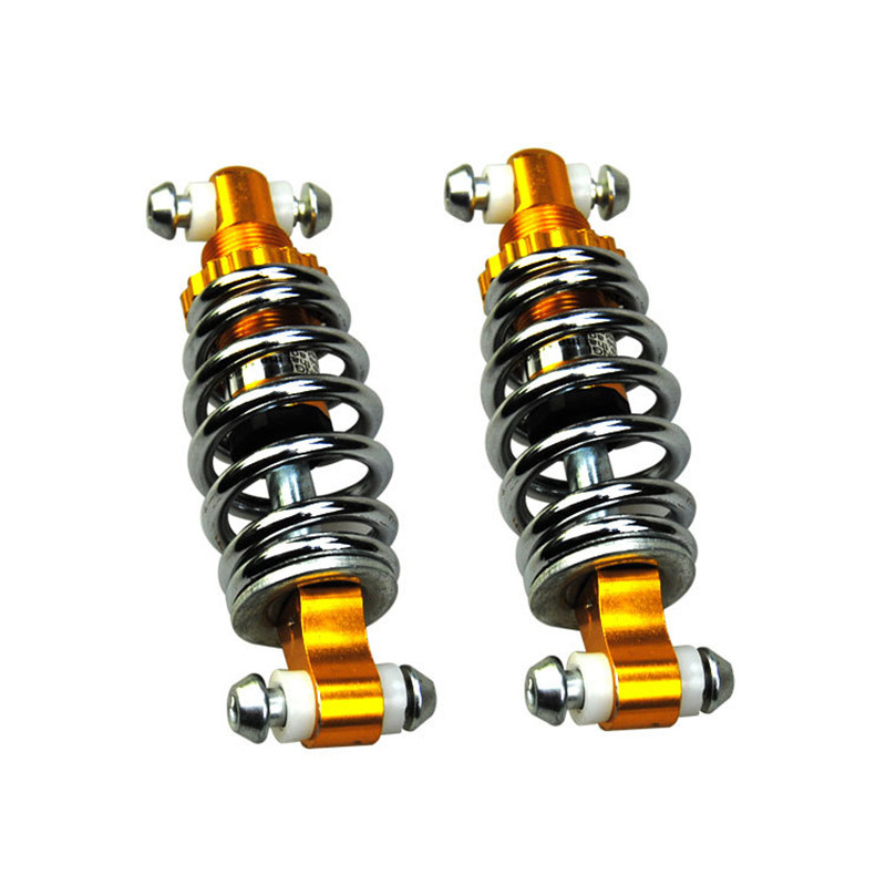 2 ks 125 mm vysokovýkonné zadné tlmiče nárazov univerzálne pre elektrické bicykle, skútre, zadné pružiny pre elektrické bicykle