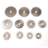 520# 20mm 10 11 12 13 14 15 16 18 19 20 22T Predné ozubené koleso motora pre Honda Lifan ZongShen YCF ATV Quad Dirt Pit bike Buggy