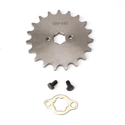 520# 20mm 10 11 12 13 14 15 16 18 19 20 22T Predné ozubené koleso motora pre Honda Lifan ZongShen YCF ATV Quad Dirt Pit bike Buggy