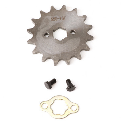 520# 20mm 10 11 12 13 14 15 16 18 19 20 22T Predné ozubené koleso motora pre Honda Lifan ZongShen YCF ATV Quad Dirt Pit bike Buggy