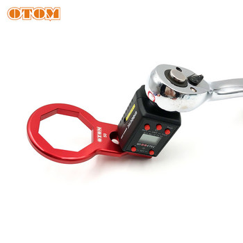 Преден амортисьор на мотоциклет OTOM 50/49/35 мм ключ за капачка на вилица гаечен ключ за измерване на въртящия момент гаечен ключ инструмент за отстраняване на компресионен клапан за KTM TC