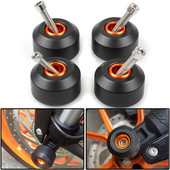 Pre KTM DUKE 125 200 250 390 RC125 RC200 RC250 RC390 2012-2021 Ochranné podložky na rám zadného a predného kolesa motocykla