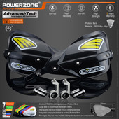 Chrániče rúk Powerzone Probend pre riadidlá motocykla Honda, KTM ADV, EXC, Enduro, Husqvarna TE, CRF, WRF, DRZ, KLX, Dirt Bike, ATV