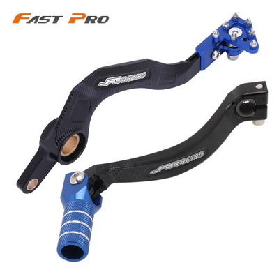 Motocykel CNC hliníková radiaca páka radiacej páky, zadná brzdová páka pre YAMAHA YZ250F YZF250 2010 2011 2012 2013