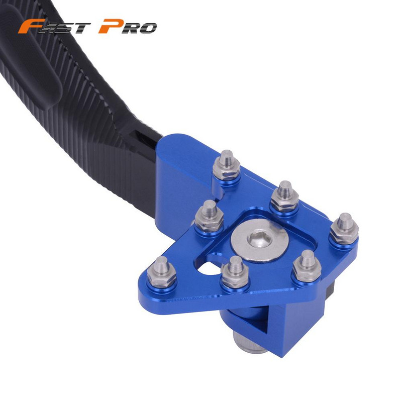 Schimbător de viteze din aluminiu CNC pentru motocicletă Maneta pedală de schimbare a pedalei de frână din spate pentru YAMAHA YZ250F YZF250 2010 2011 2012 2013