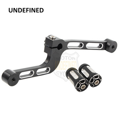 Radiaca páka motocykla, opierka na nohy, radiace kolíky pre Harley Sportster XL883 XL1200 XL 1200R 883R Forty Eight 48 72 Čierna