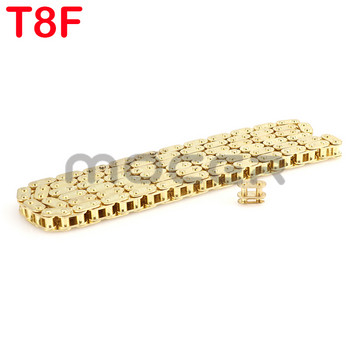 T8F 136 links Chain 74T 35mm Πίσω γρανάζι για 43cc 49cc Minimoto μοτοποδήλατο δίχρονο ποδήλατο τσέπης Mini Quad ATV